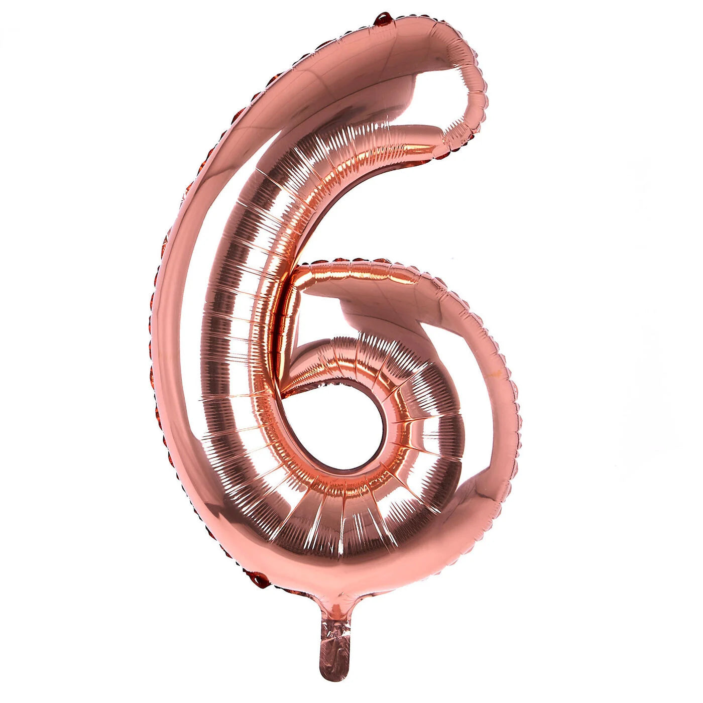 Blow up Number balloons Rose Gold