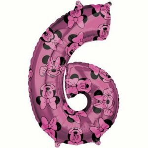 Minnie Mouse Blow up Number Balloons