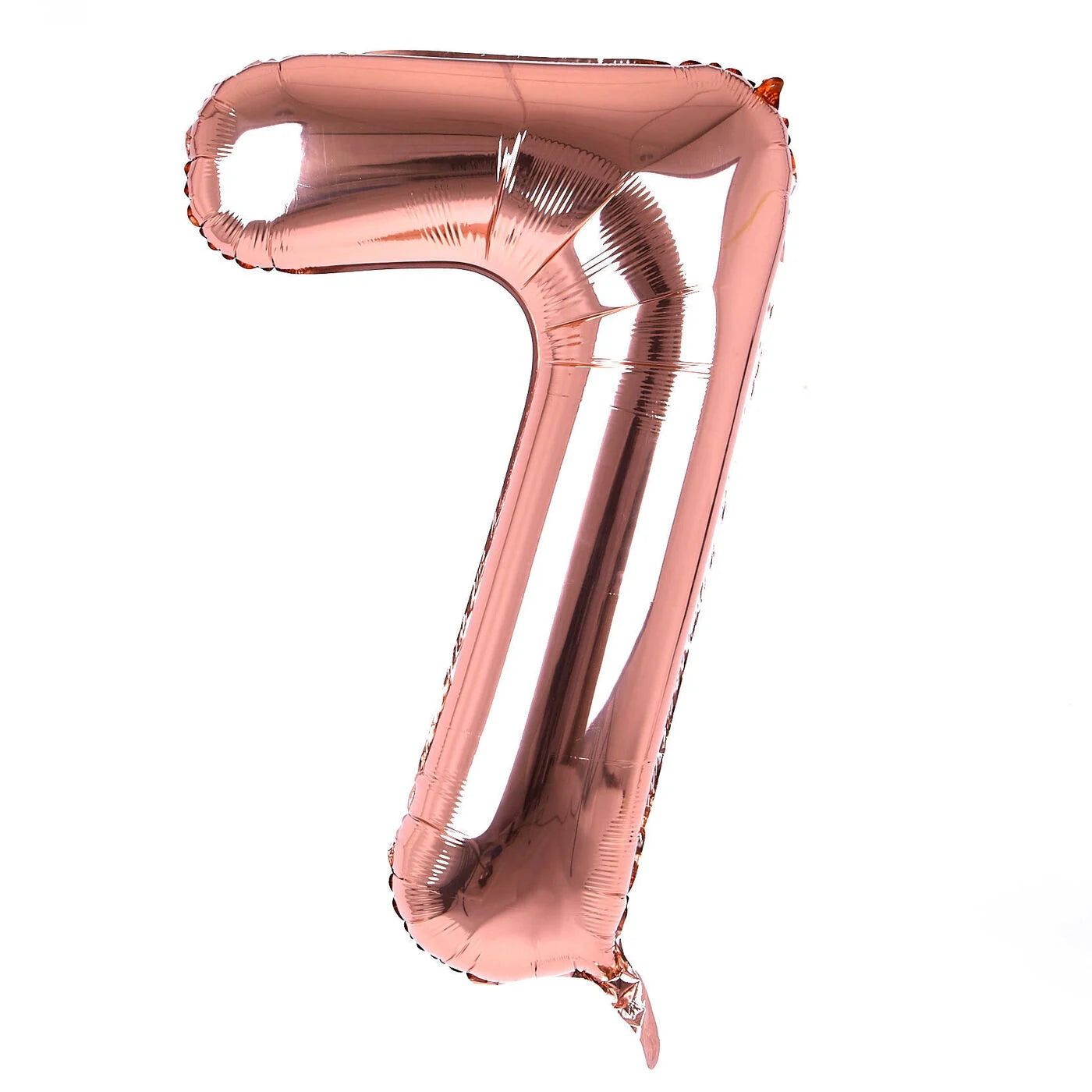 Blow up Number balloons Rose Gold