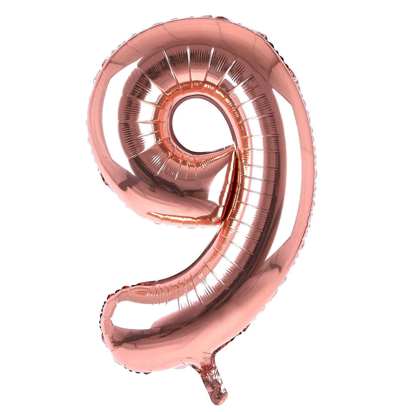 Blow up Number balloons Rose Gold