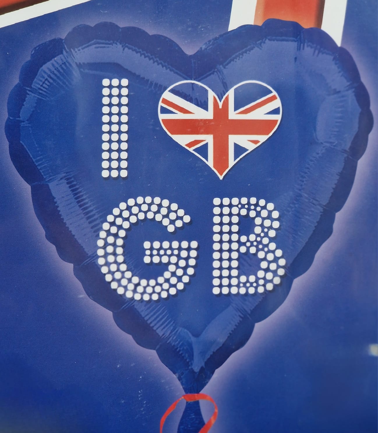 GB Flags Balloons