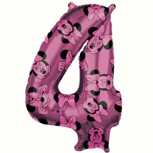 Minnie Mouse Blow up Number Balloons