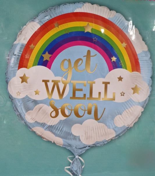 Get Well Soon Blow up Balloon