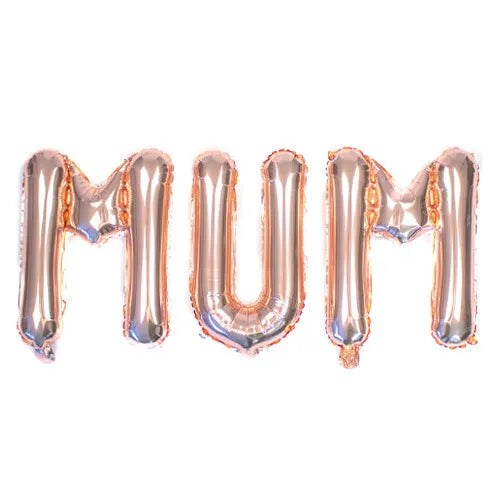 Mum blow up Balloon Rose Gold