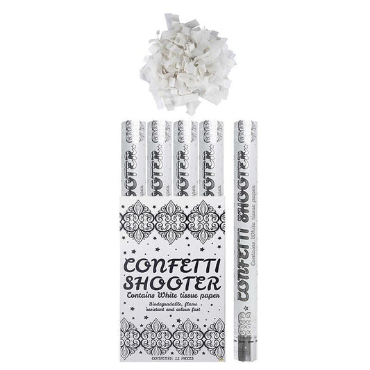 White Confetti Shooter